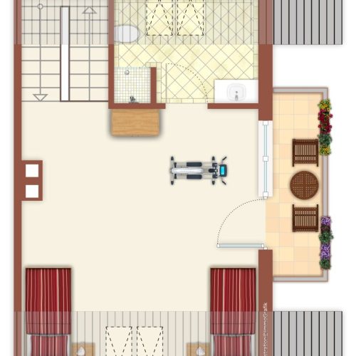 Grundriss in Ferienwohnung in Garmisch-Partenkirchen