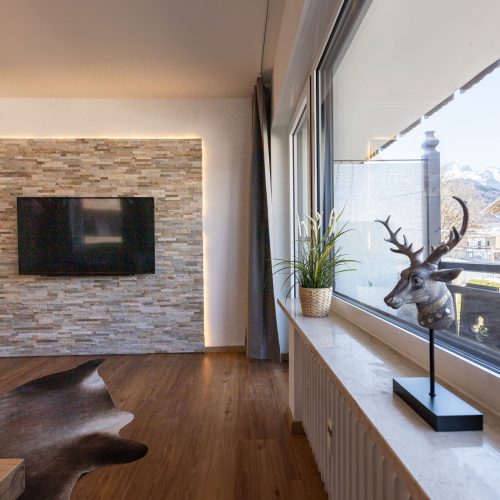 Ausblich in Ferienwohnung in Garmisch-Partenkirchen