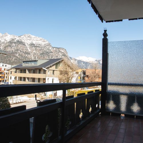 Balkon in Ferienwohnung in Garmisch-Partenkirchen