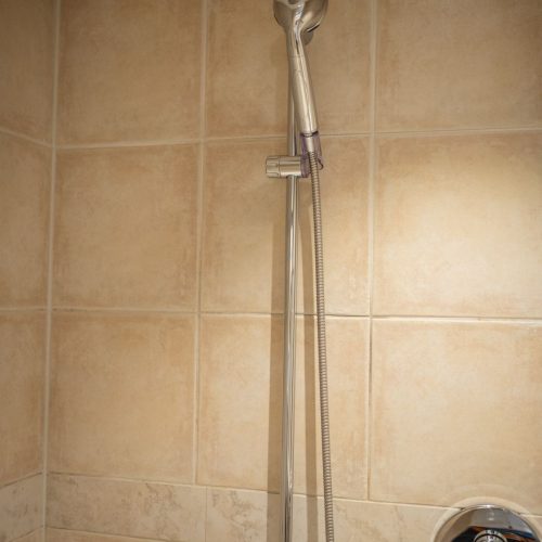 Dusche in Ferienwohnung in Garmisch-Partenkirchen