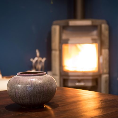 Kamin in Ferienwohnung in Garmisch-Partenkirchen