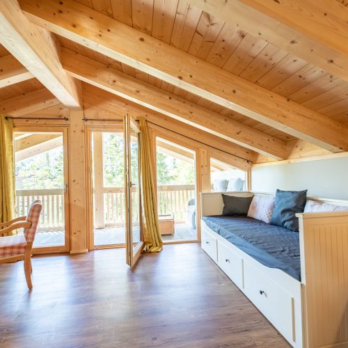 Ausblick zum Balkon in Ferienwohnung in Garmisch-Partenkirchen