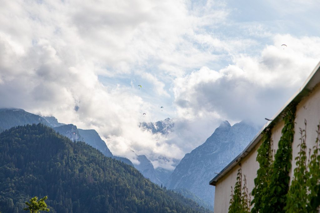 Berg Aussicht  in Ferienwohnung in Garmisch-Partenkirchen