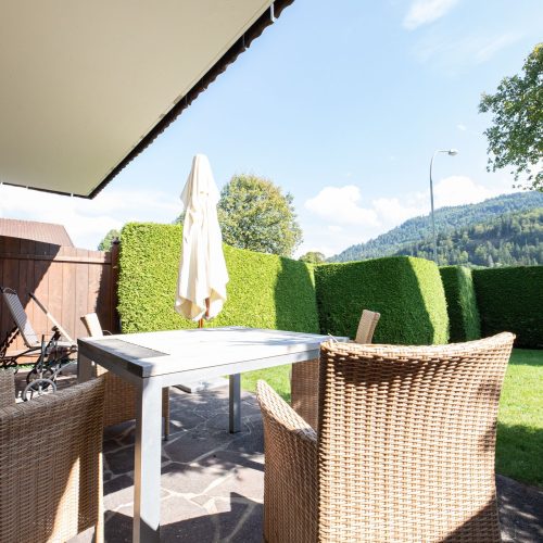 Gartenstühle in Ferienwohnung in Garmisch-Partenkirchen