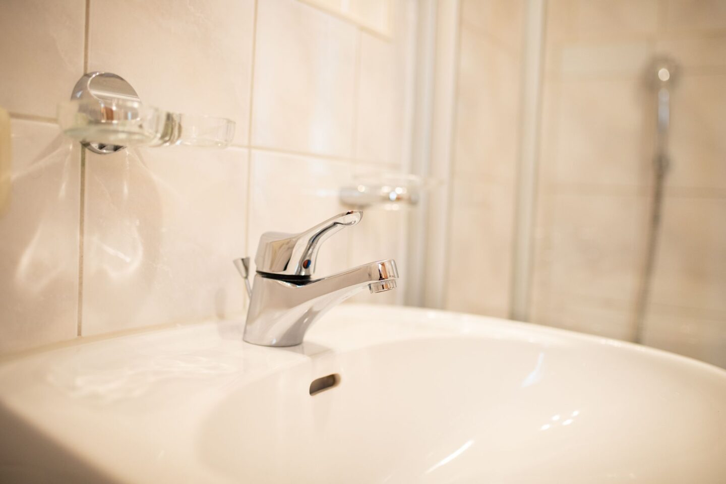 Waschbecken in Ferienwohnung in Garmisch-Partenkirchen