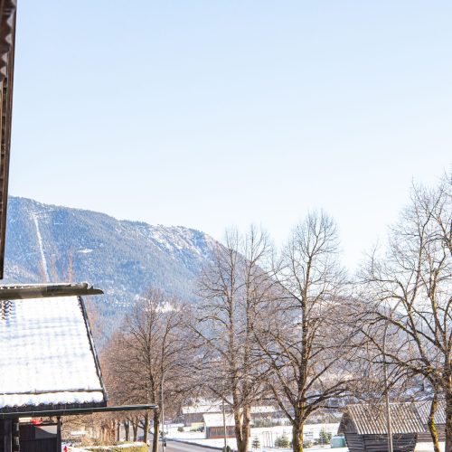 Winterlandschaft in Ferienwohnung in Garmisch-Partenkirchen
