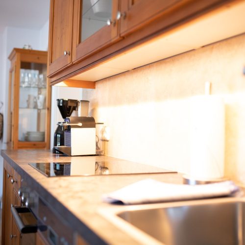 Küche in Ferienwohnung in Garmisch-Partenkirchen