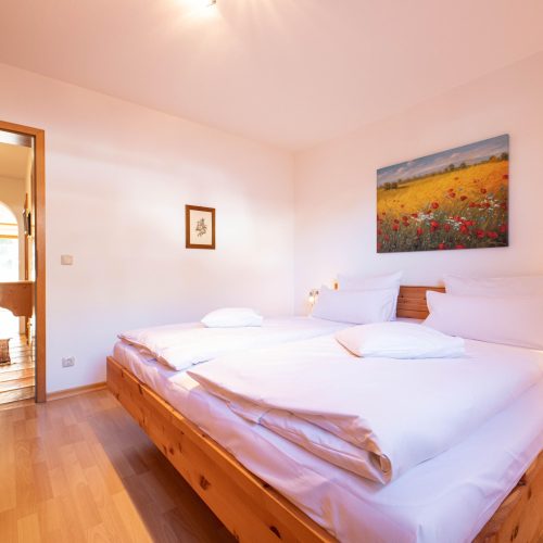 Eingang zum Schlafzimmer in Ferienwohnung in Garmisch-Partenkirchen