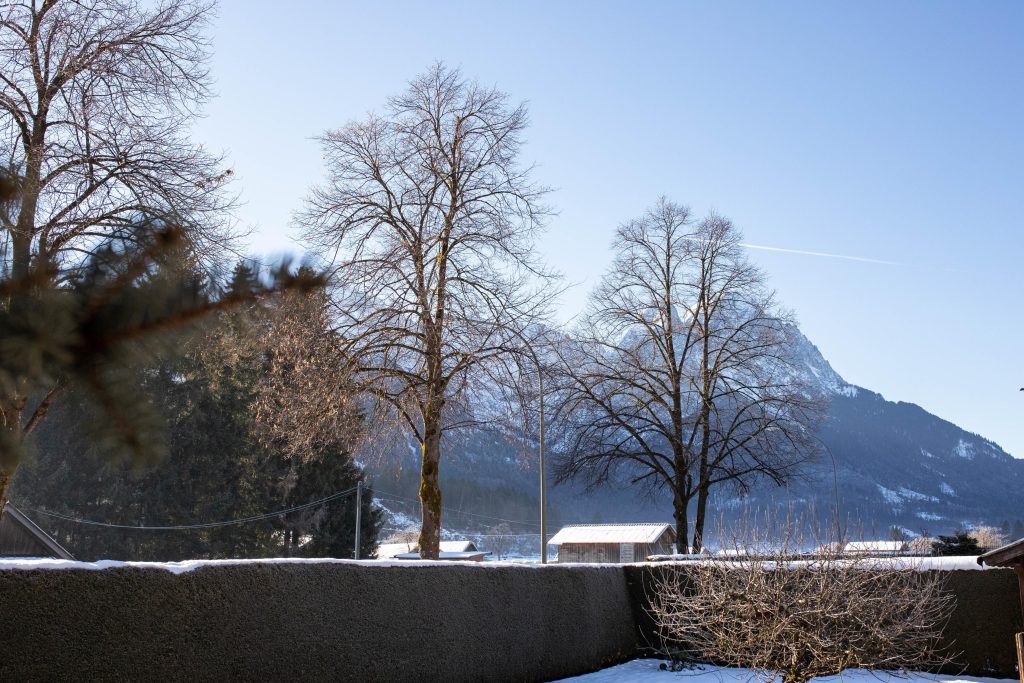 Ausblick  in Ferienwohnung in Garmisch-Partenkirchen