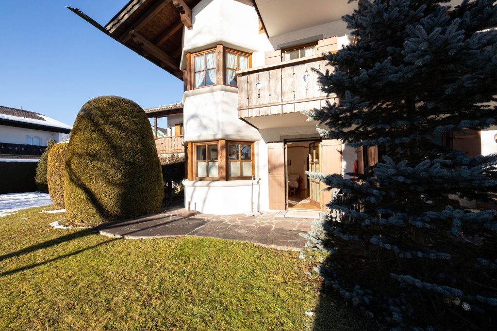 Balkon von Außenansicht  in Ferienwohnung in Garmisch-Partenkirchen