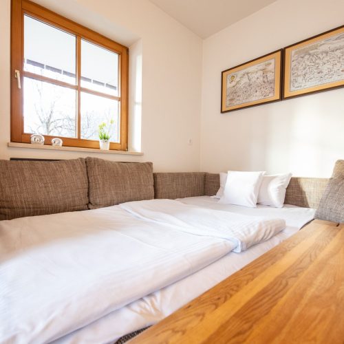 Schlafsofa in Ferienwohnung in Garmisch-Partenkirchen