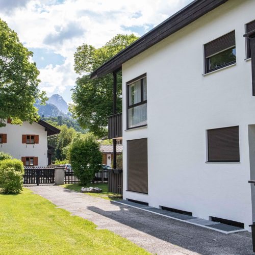 Außenansicht in Ferienwohnung in Garmisch-Partenkirchen