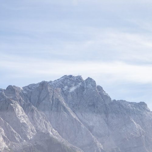 Berge in Ferienwohnung in Garmisch-Partenkirchen