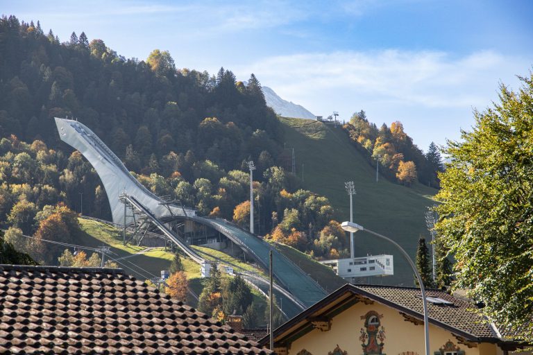 Olympia-Ski-Schanze in Garmisch-Partenkirchen