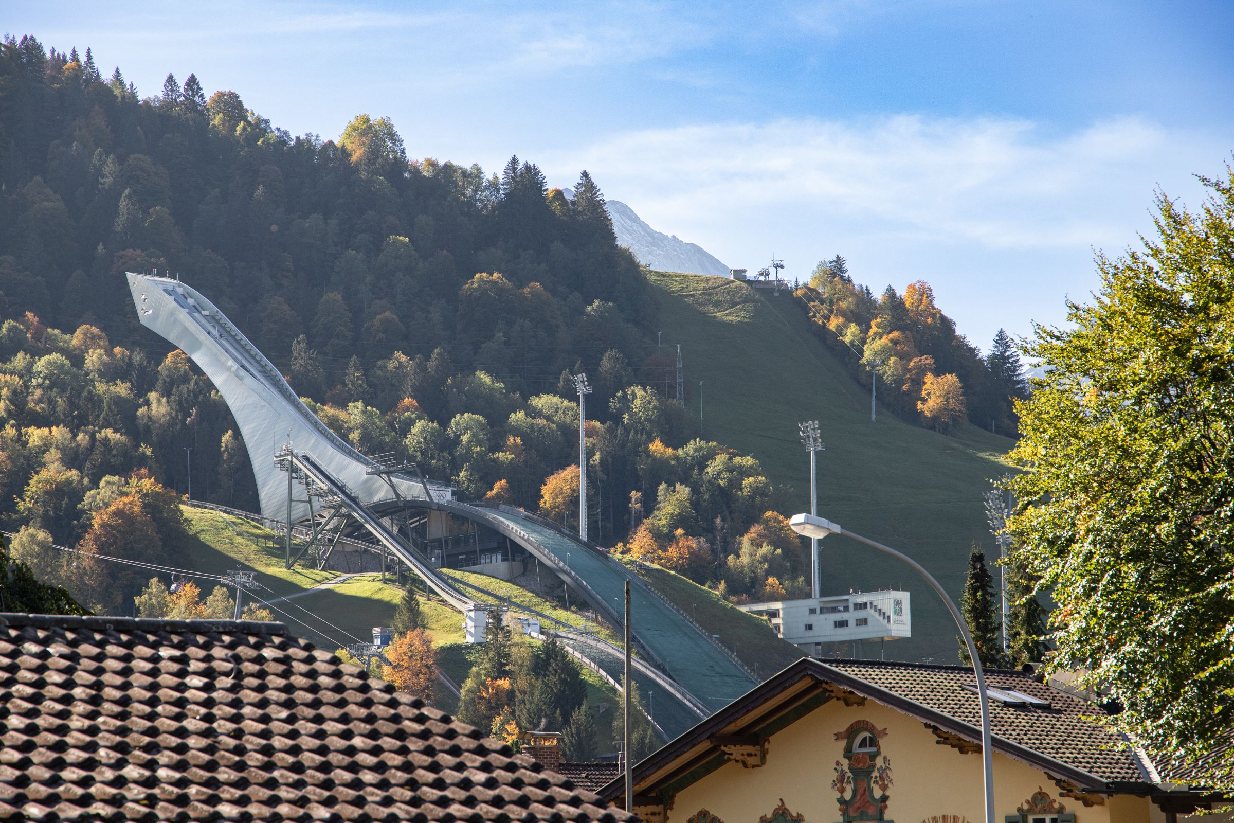 Olympia-Ski-Schanze in Garmisch-Partenkirchen 